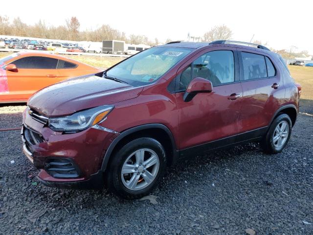 CHEVROLET TRAX 1LT 2021 with VIN KL7CJPSB3MB317926 - Photo from auction