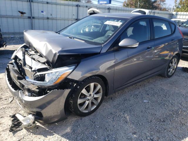 HYUNDAI ACCENT GLS 2014 with VIN KMHCU5AE2EU166475 - Photo from auction