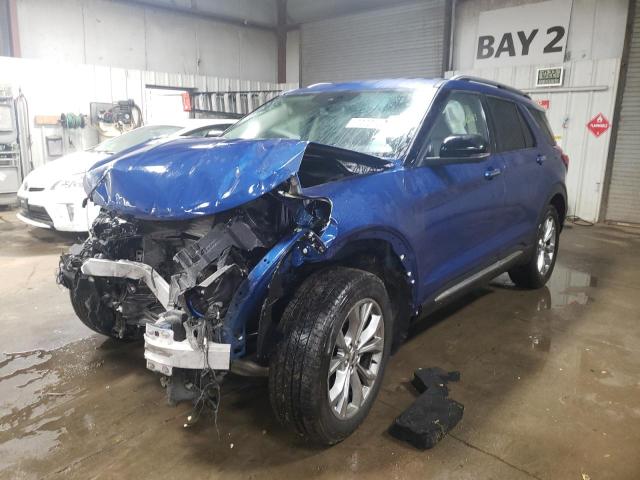 FORD EXPLORER L 2021 with VIN 1FMSK8FH6MGB37175 - Photo from auction