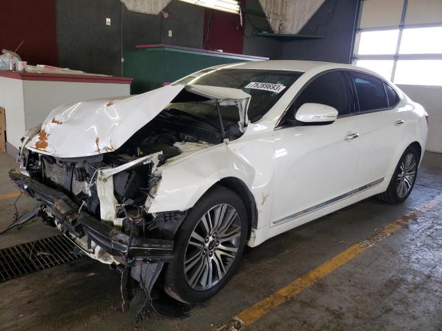 KIA CADENZA 2014 with VIN KNALN4D71E5167519 - Photo from auction