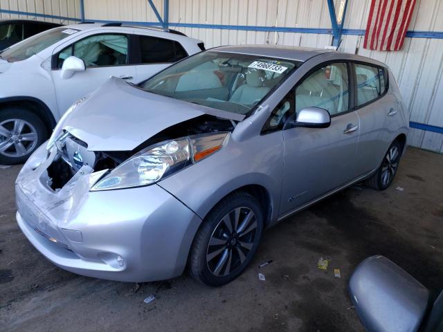 NISSAN LEAF S 2017 with VIN 1N4BZ0CPXHC311698 - Photo from auction