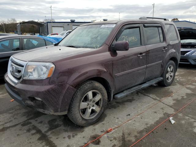 HONDA PILOT EX 2011 with VIN 5FNYF3H47BB005355 - Photo from auction