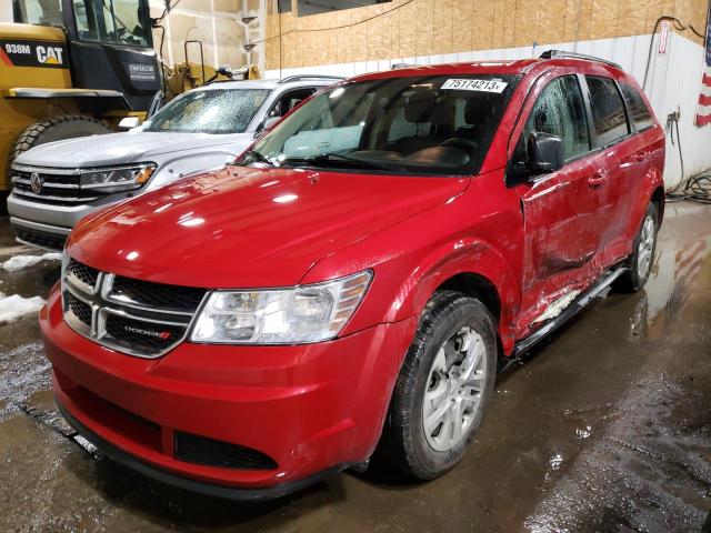 DODGE JOURNEY SE 2017 with VIN 3C4PDCAB5HT569168 - Photo from auction