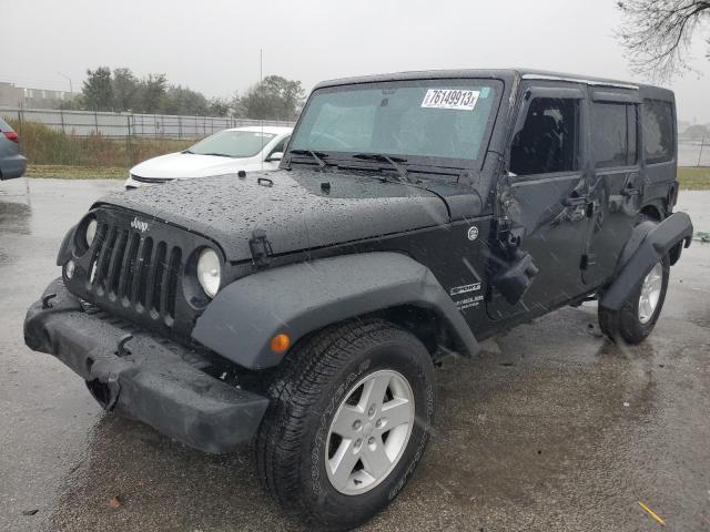Photo 1 from auction – 2014 JEEP WRANGLER U with VIN 1C4BJWDG5EL310084