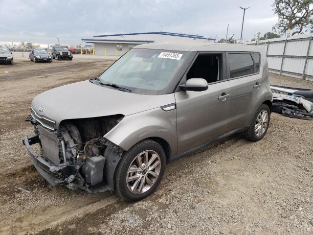 KIA SOUL + 2019 with VIN KNDJP3A55K7000288 - Photo from auction