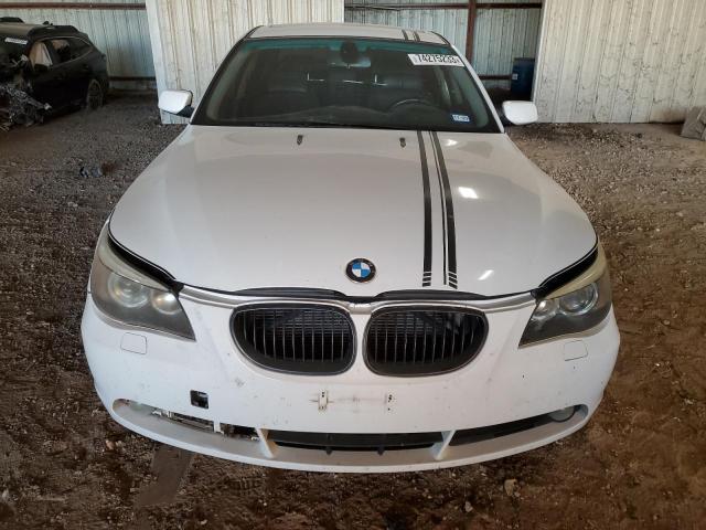 Photo 5 from auction – 2007 BMW 525 I with VIN WBANE53527CW68366