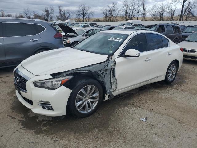 INFINITI Q50 PREMIU 2017 with VIN JN1EV7AR4HM830260 - Photo from auction