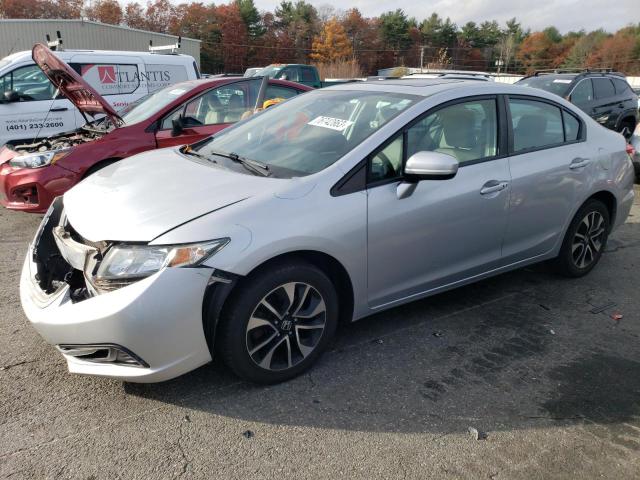 HONDA CIVIC EX 2014 with VIN 2HGFB2F89EH553800 - Photo from auction