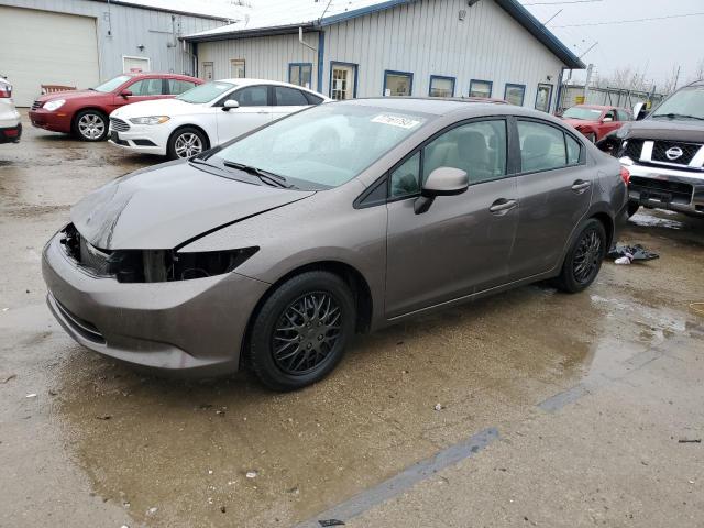HONDA CIVIC LX 2012 with VIN 19XFB2F59CE084978 - Photo from auction