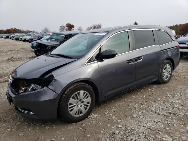Photo 1 from auction – 2014 HONDA ODYSSEY LX with VIN 5FNRL5H27EB065504