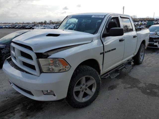 DODGE RAM 1500 S 2012 with VIN 1C6RD7KT4CS325486 - Photo from auction