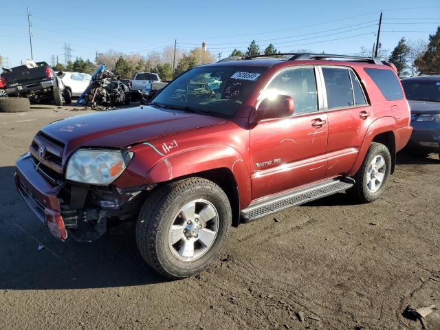 Photo 1 from auction – 2005 TOYOTA 4RUNNER LI with VIN JTEBU17R058030966