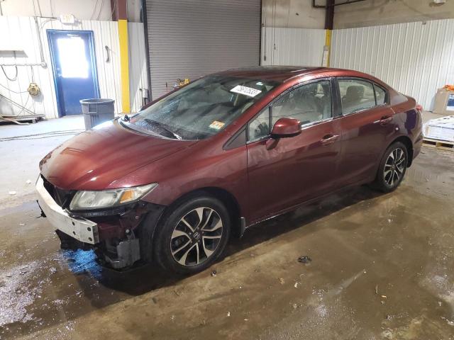 HONDA CIVIC EX 2013 with VIN 19XFB2F87DE225512 - Photo from auction