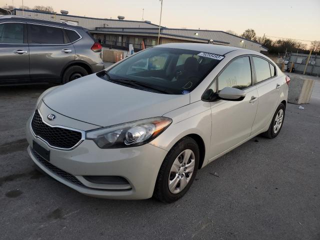 KIA FORTE LX 2015 with VIN KNAFK4A63F5393533 - Photo from auction