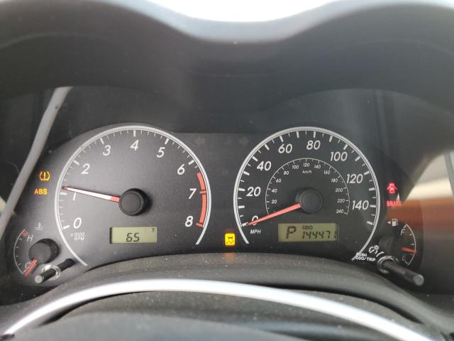 Photo 9 from auction – 2012 TOYOTA COROLLA BA with VIN 5YFBU4EE5CP023082