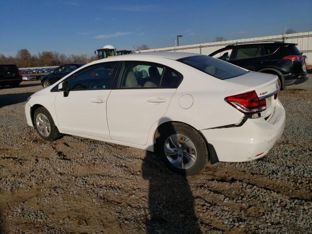 Photo 2 from auction – 2013 HONDA CIVIC LX with VIN 19XFB2F53DE274809