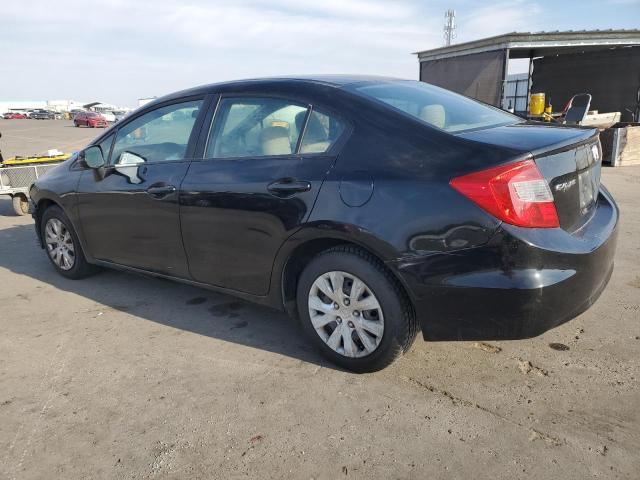 Photo 2 from auction – 2012 HONDA CIVIC LX with VIN 19XFB2F58CE385452