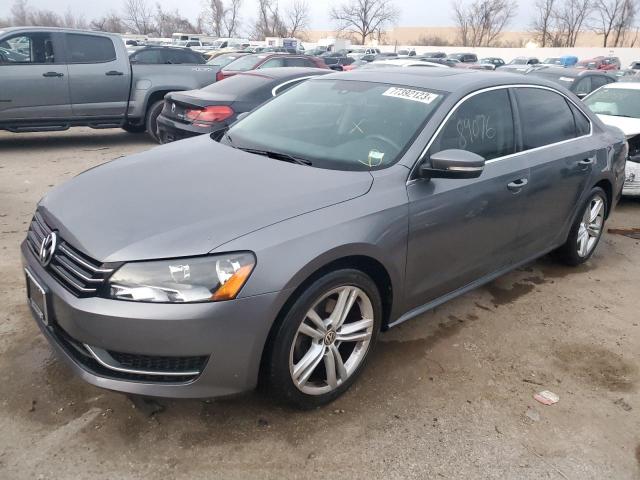 VOLKSWAGEN PASSAT SE 2014 with VIN 1VWBS7A37EC052930 - Photo from auction