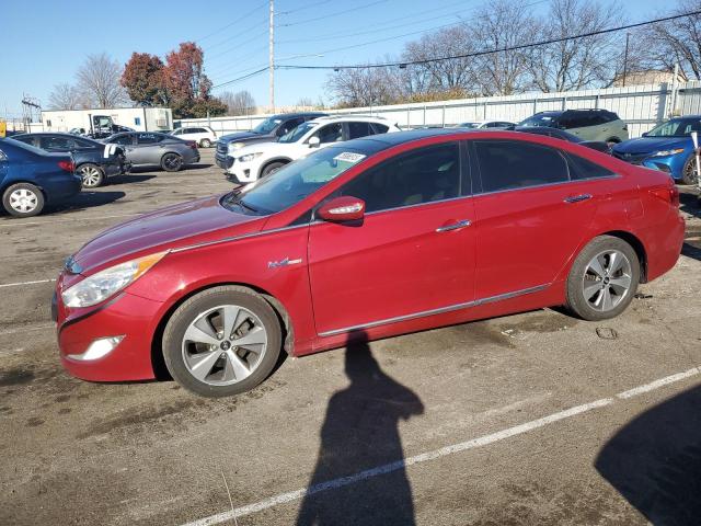 HYUNDAI SONATA HYB 2012 with VIN KMHEC4A46CA032399 - Photo from auction
