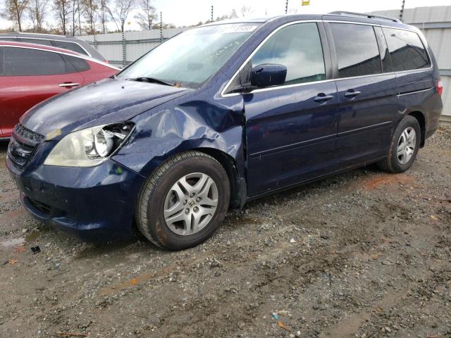 HONDA ODYSSEY EX 2006 with VIN 5FNRL38426B032286 - Photo from auction