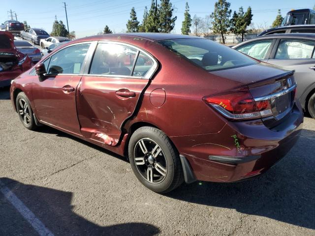 Photo 2 from auction – 2015 HONDA CIVIC LX with VIN 19XFB2F50FE098241
