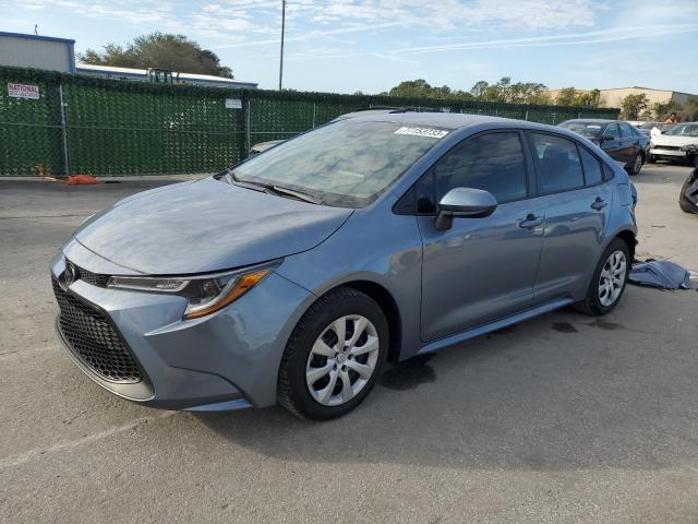 TOYOTA COROLLA LE 2022 with VIN 5YFEPMAE1NP384693 - Photo from auction