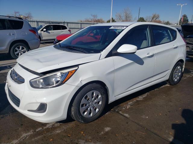 HYUNDAI ACCENT SE 2016 with VIN KMHCT5AE4GU283738 - Photo from auction