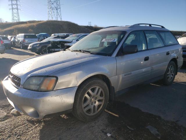 SUBARU LEGACY OUT 2004 with VIN 4S3BH675547646735 - Photo from auction
