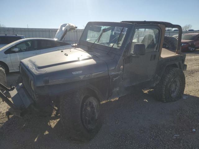 JEEP WRANGLER / 2002 with VIN 1J4FA49S92P703345 - Photo from auction