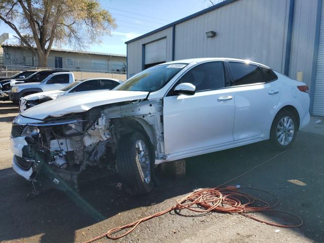 KIA OPTIMA EX 2017 with VIN 5XXGU4L32HG130792 - Photo from auction