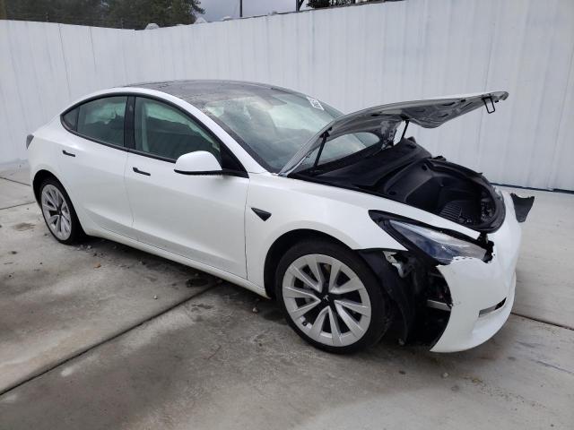 Photo 4 from auction – 2022 TESLA MODEL 3 with VIN 5YJ3E1EA6NF287343