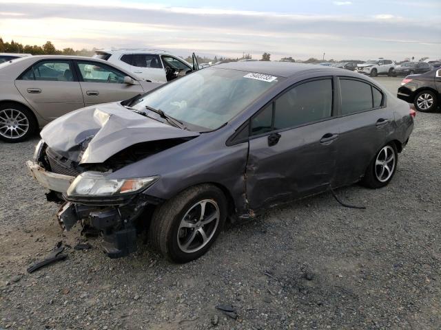 HONDA CIVIC SE 2015 with VIN 2HGFB2F73FH524172 - Photo from auction