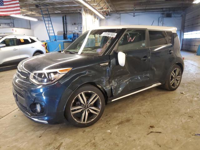 KIA SOUL + 2018 with VIN KNDJP3A57J7576723 - Photo from auction