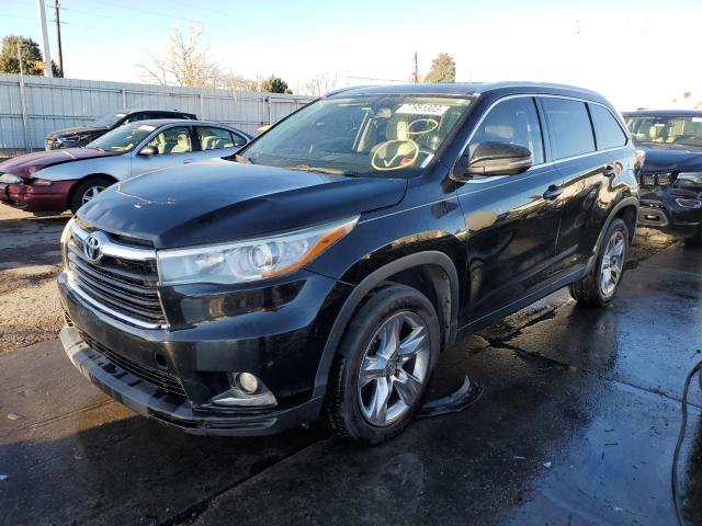 TOYOTA HIGHLANDER 2015 with VIN 5TDYKRFH6FS073216 - Photo from auction