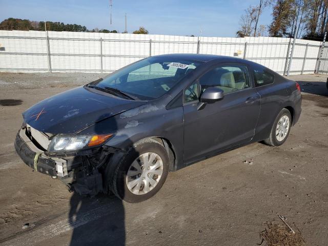 HONDA CIVIC LX 2012 with VIN 2HGFG3A52CH506156 - Photo from auction