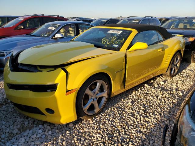 CHEVROLET CAMARO LT 2015 with VIN 2G1FD3D31F9292222 - Photo from auction