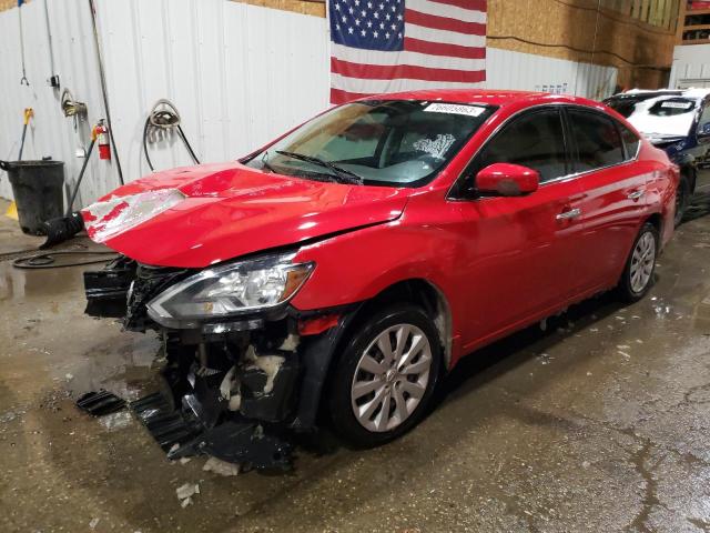 NISSAN SENTRA S 2017 with VIN 3N1AB7APXHY359072 - Photo from auction