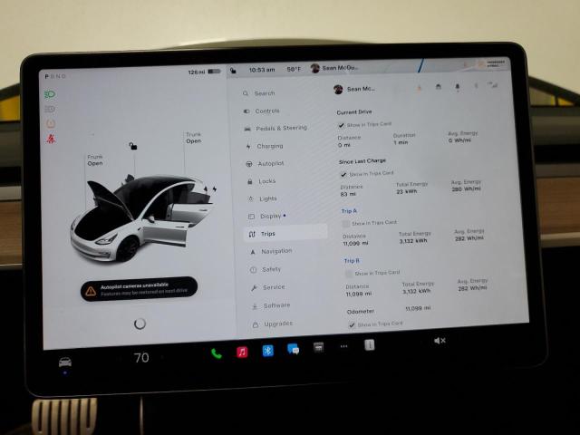 Photo 9 from auction – 2023 TESLA MODEL 3 with VIN 5YJ3E1EC5PF502747