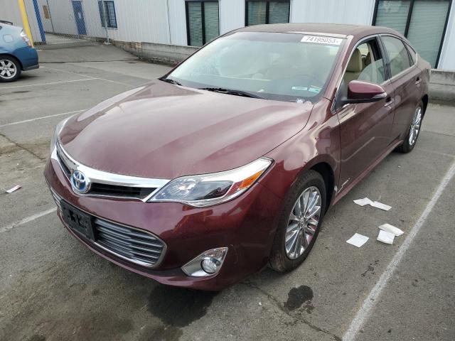 TOYOTA AVALON HYB 2013 with VIN 4T1BD1EB8DU016907 - Photo from auction