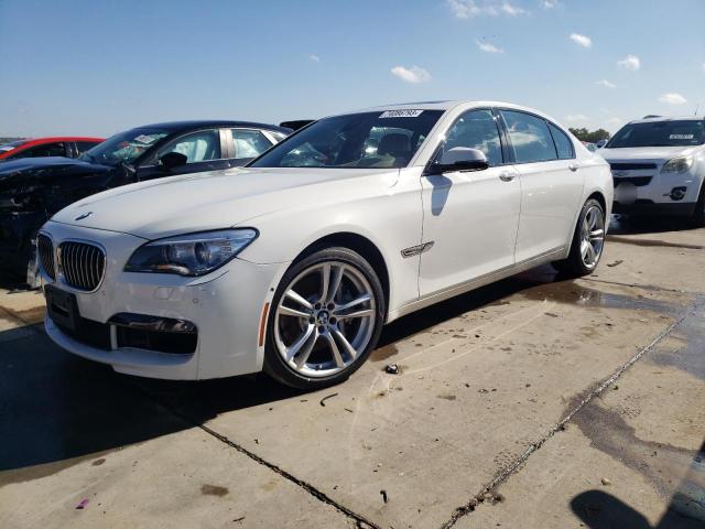 BMW 750LI 2014 with VIN WBAYE8C50ED136099 - Photo from auction