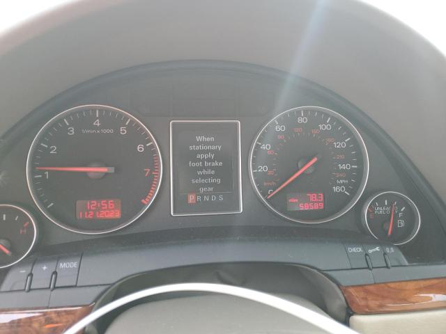 Photo 9 from auction – 2002 AUDI A4 3.0 QUA with VIN WAULT68E42A115640