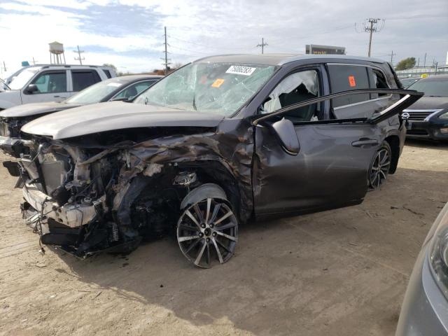 TOYOTA HIGHLANDER 2018 with VIN 5TDJZRFH3JS841983 - Photo from auction