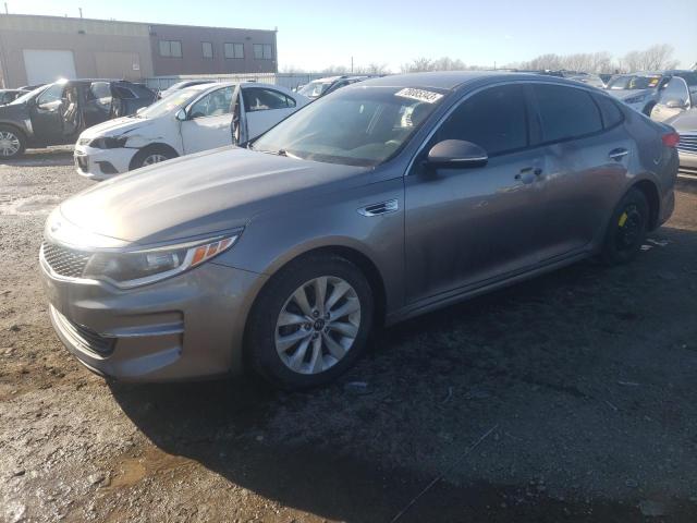 KIA OPTIMA LX 2016 with VIN 5XXGT4L32GG007981 - Photo from auction