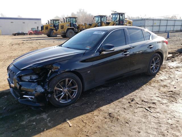 INFINITI Q50 BASE 2015 with VIN JN1BV7AR4FM420056 - Photo from auction