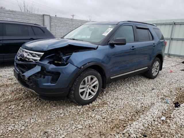 FORD EXPLORER X 2018 with VIN 1FM5K8D84JGB28051 - Photo from auction