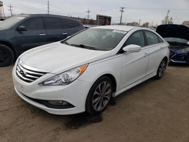 HYUNDAI SONATA SE 2014 with VIN 5NPEC4AC8EH874796 - Photo from auction