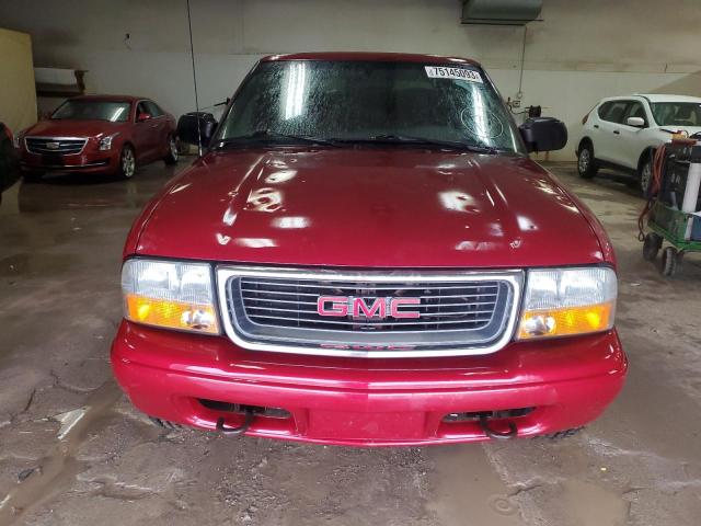 Photo 5 from auction – 2002 GMC SONOMA with VIN 1GTDT13W52K198595