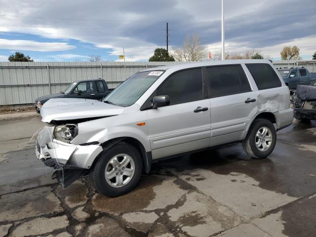 HONDA PILOT LX 2007 with VIN 5FNYF28137B046671 - Photo from auction