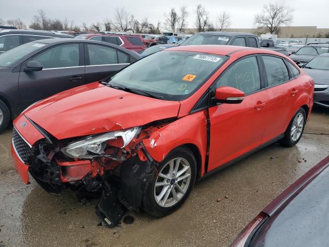 FORD FOCUS SE 2016 with VIN 1FADP3F23GL281846 - Photo from auction