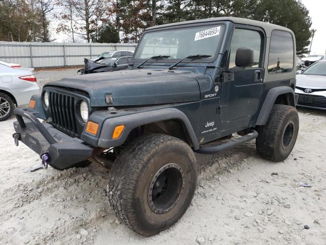 Photo 1 from auction – 2006 JEEP WRANGLER / with VIN 1J4F449S86P733577